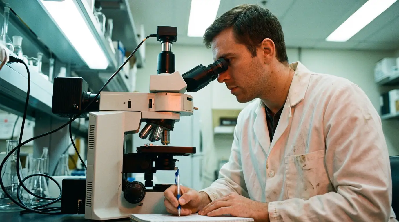 3D illustration of mitochondria in human cell